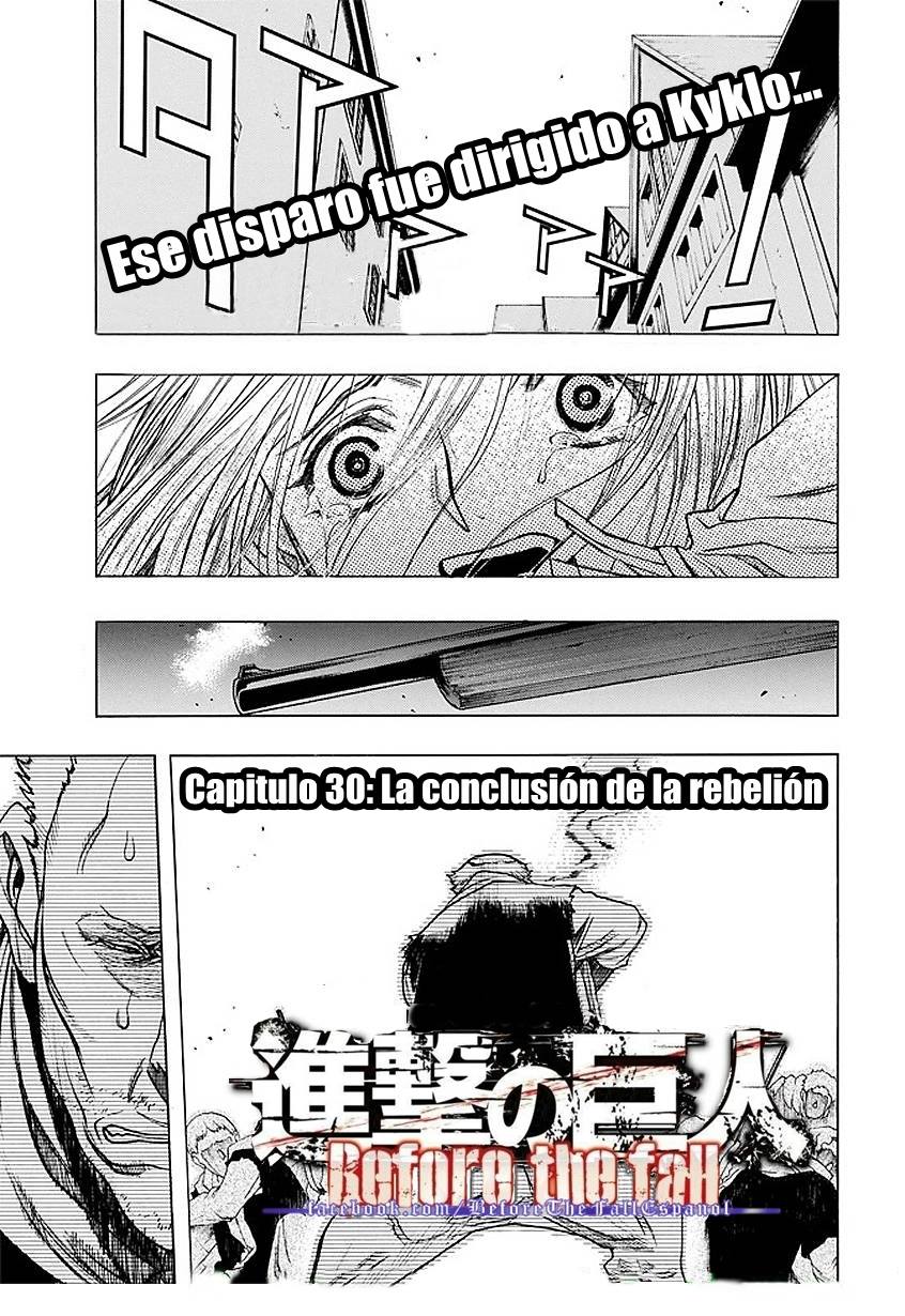 Read Shingeki no Kyojin_ Before The Fall es Manga Online