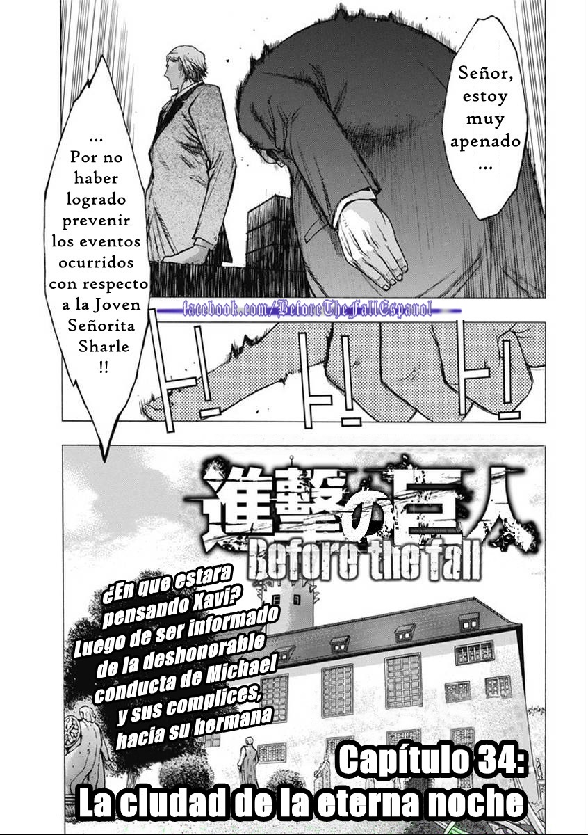 Read Shingeki no Kyojin_ Before The Fall es Manga Online