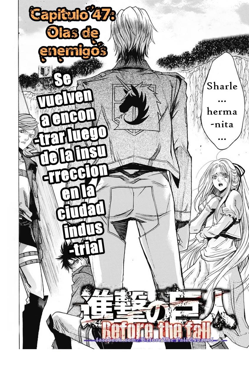 Read Shingeki no Kyojin_ Before The Fall es Manga Online