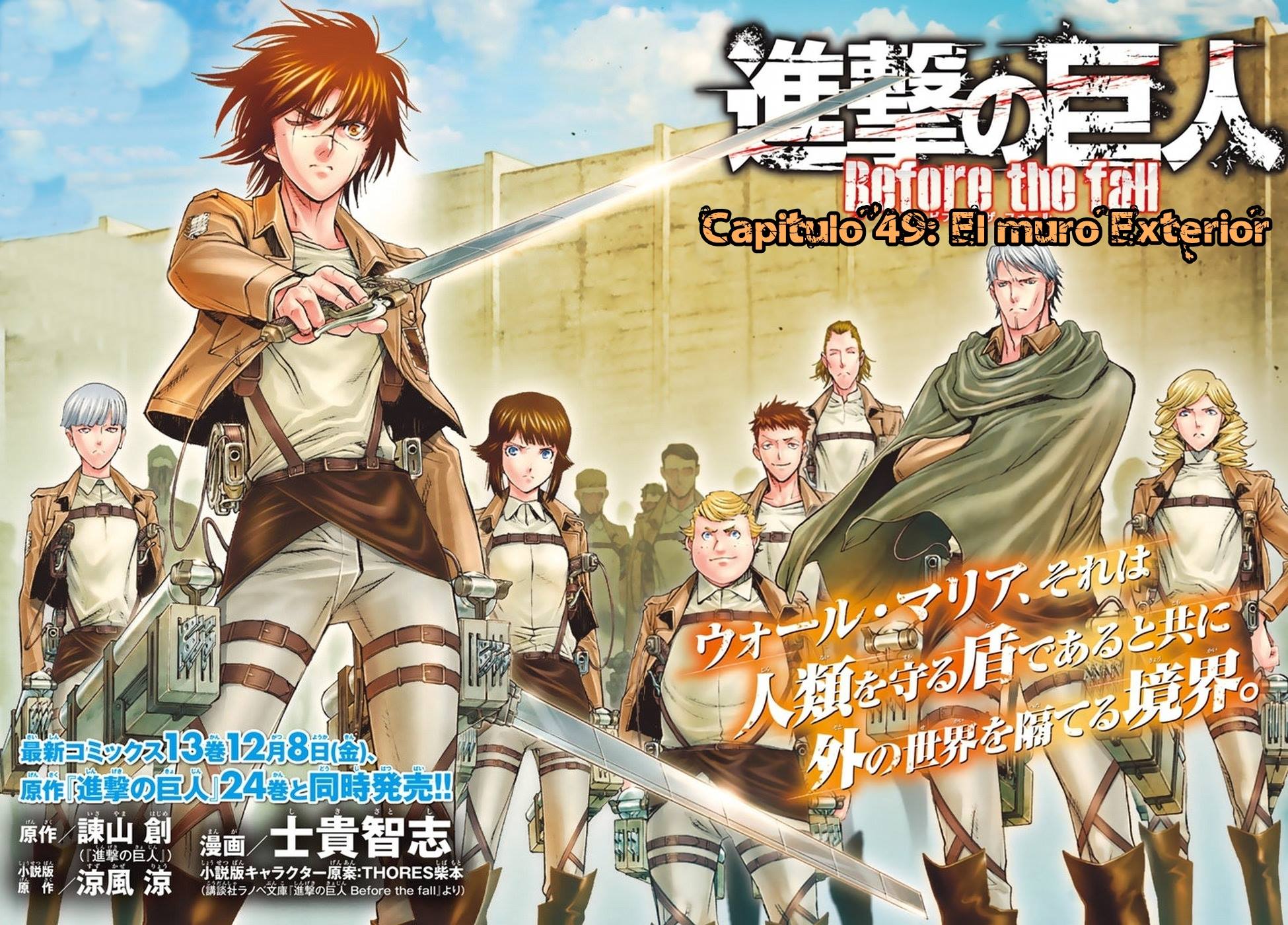 Read Shingeki no Kyojin_ Before The Fall es Manga Online