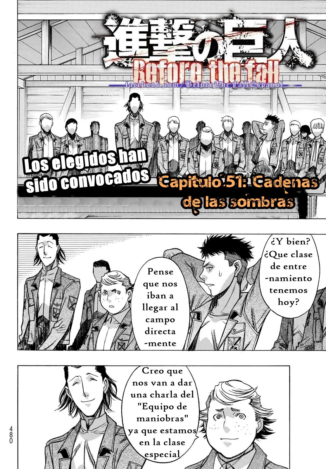 Read Shingeki no Kyojin_ Before The Fall es Manga Online