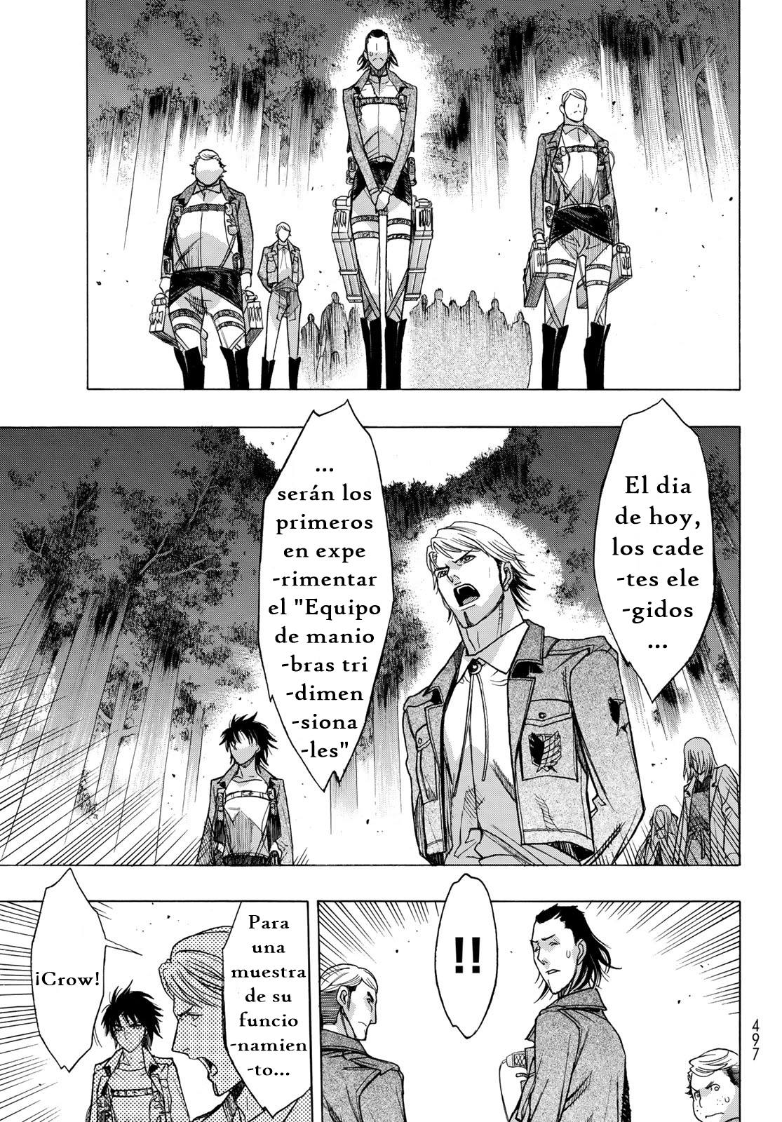 Read Shingeki no Kyojin_ Before The Fall es Manga Online