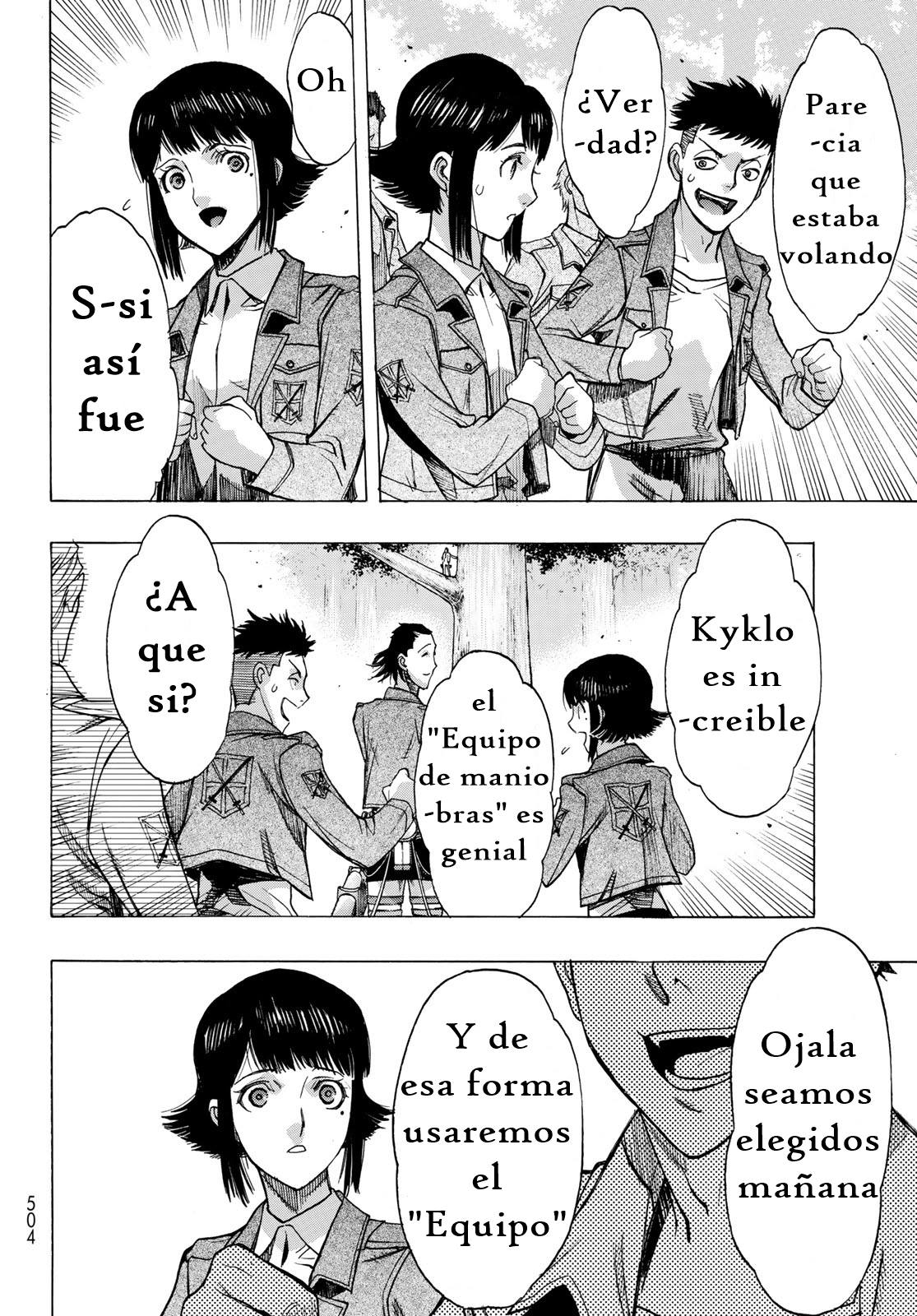 Read Shingeki no Kyojin_ Before The Fall es Manga Online
