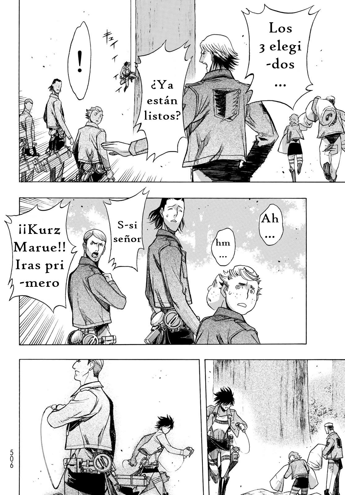 Read Shingeki no Kyojin_ Before The Fall es Manga Online