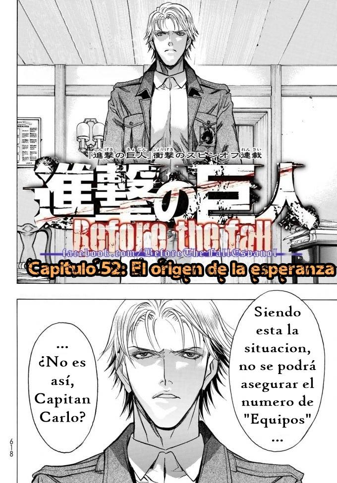 Read Shingeki no Kyojin_ Before The Fall es Manga Online