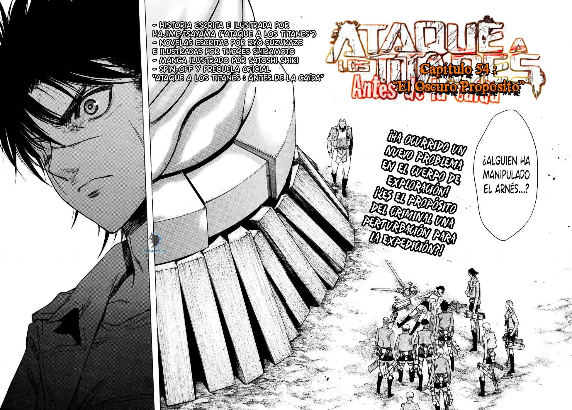 Read Shingeki no Kyojin_ Before The Fall es Manga Online