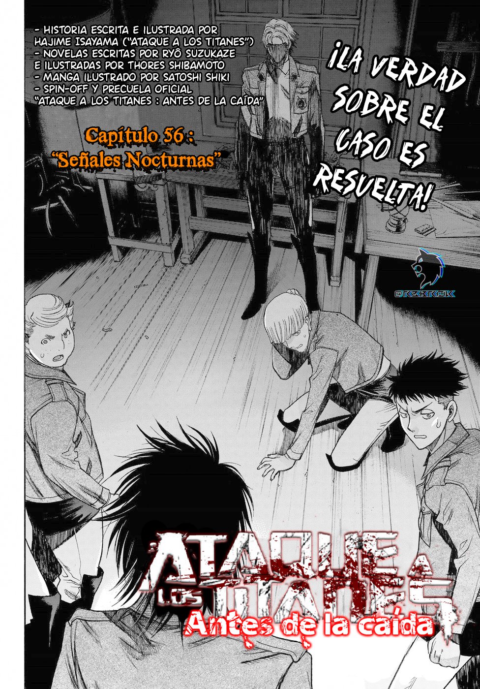 Read Shingeki no Kyojin_ Before The Fall es Manga Online