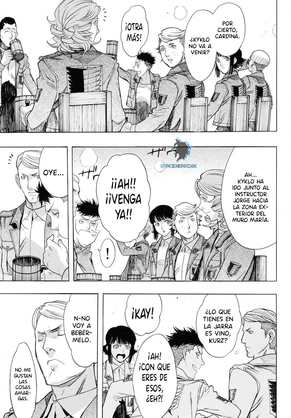 Read Shingeki no Kyojin_ Before The Fall es Manga Online