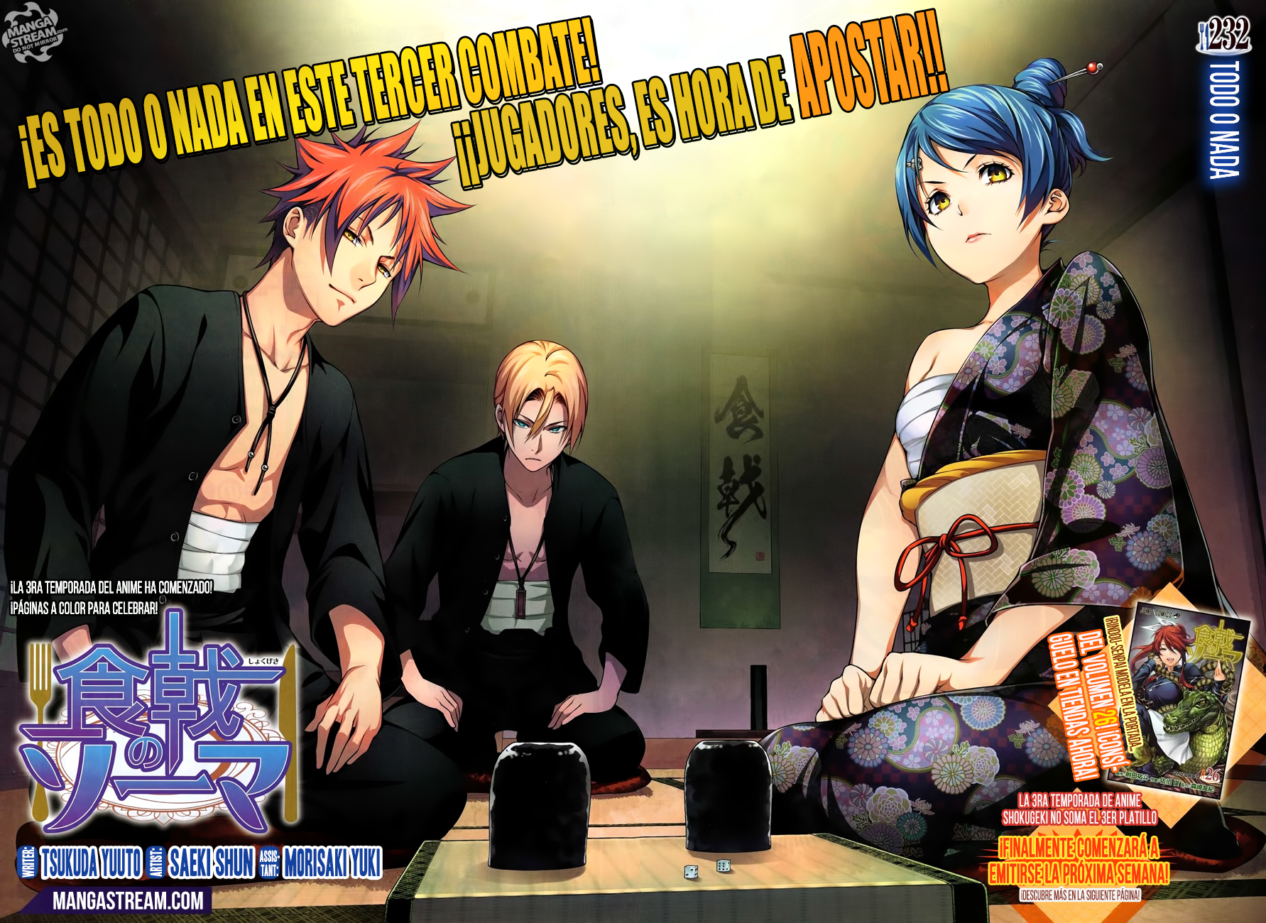 Read Shokugeki no Soma es Manga Online