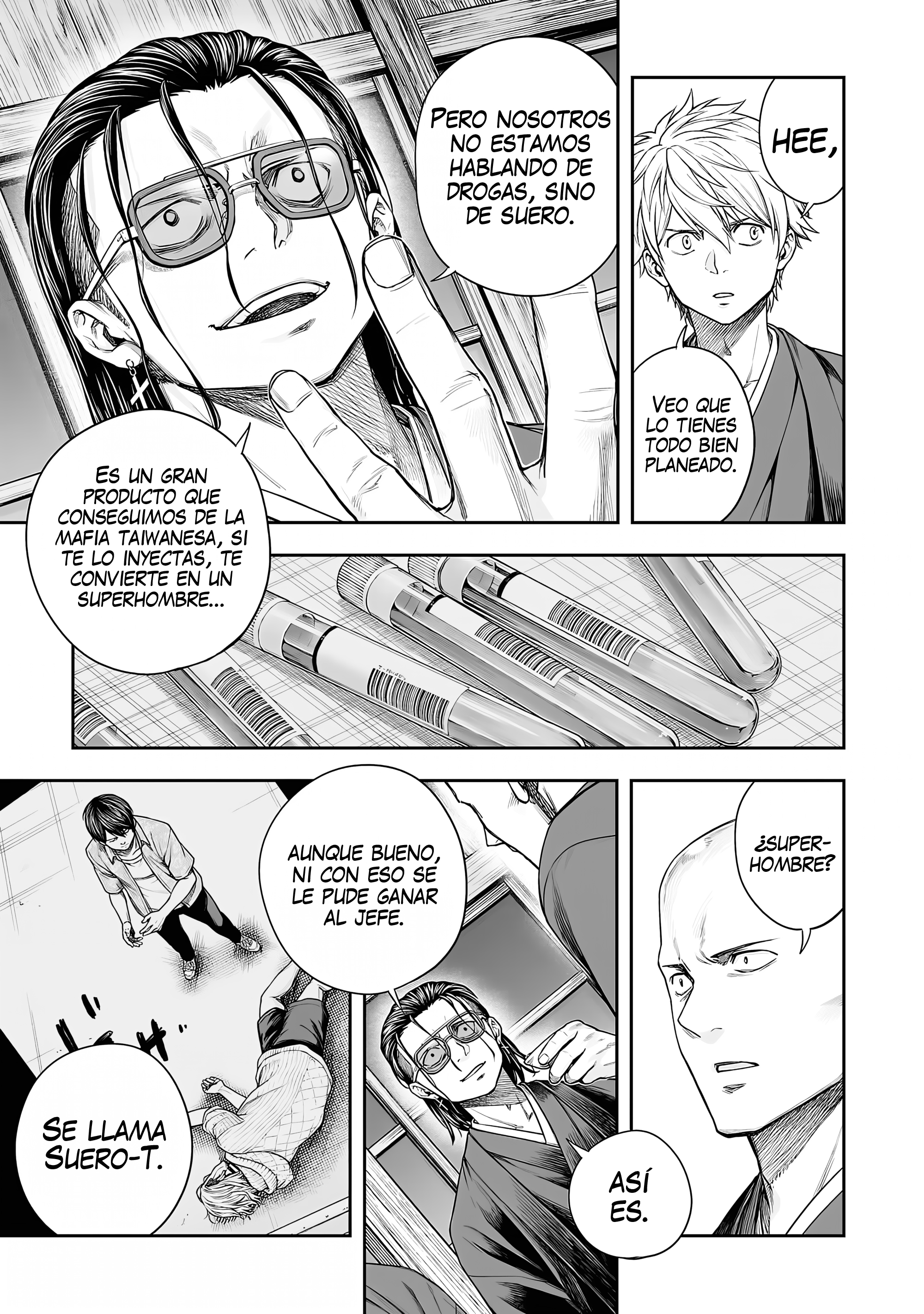 Read TSUYOSHI es Manga Online