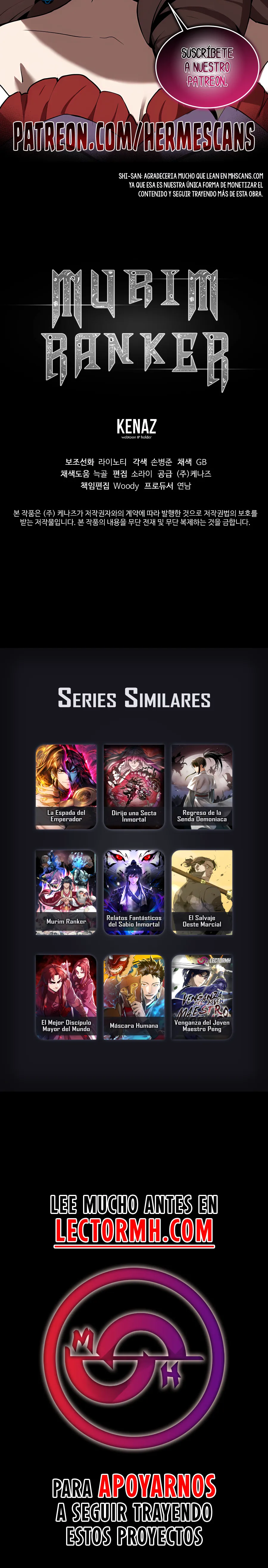 Read The Previous Life Murim Ranker es Manga Online