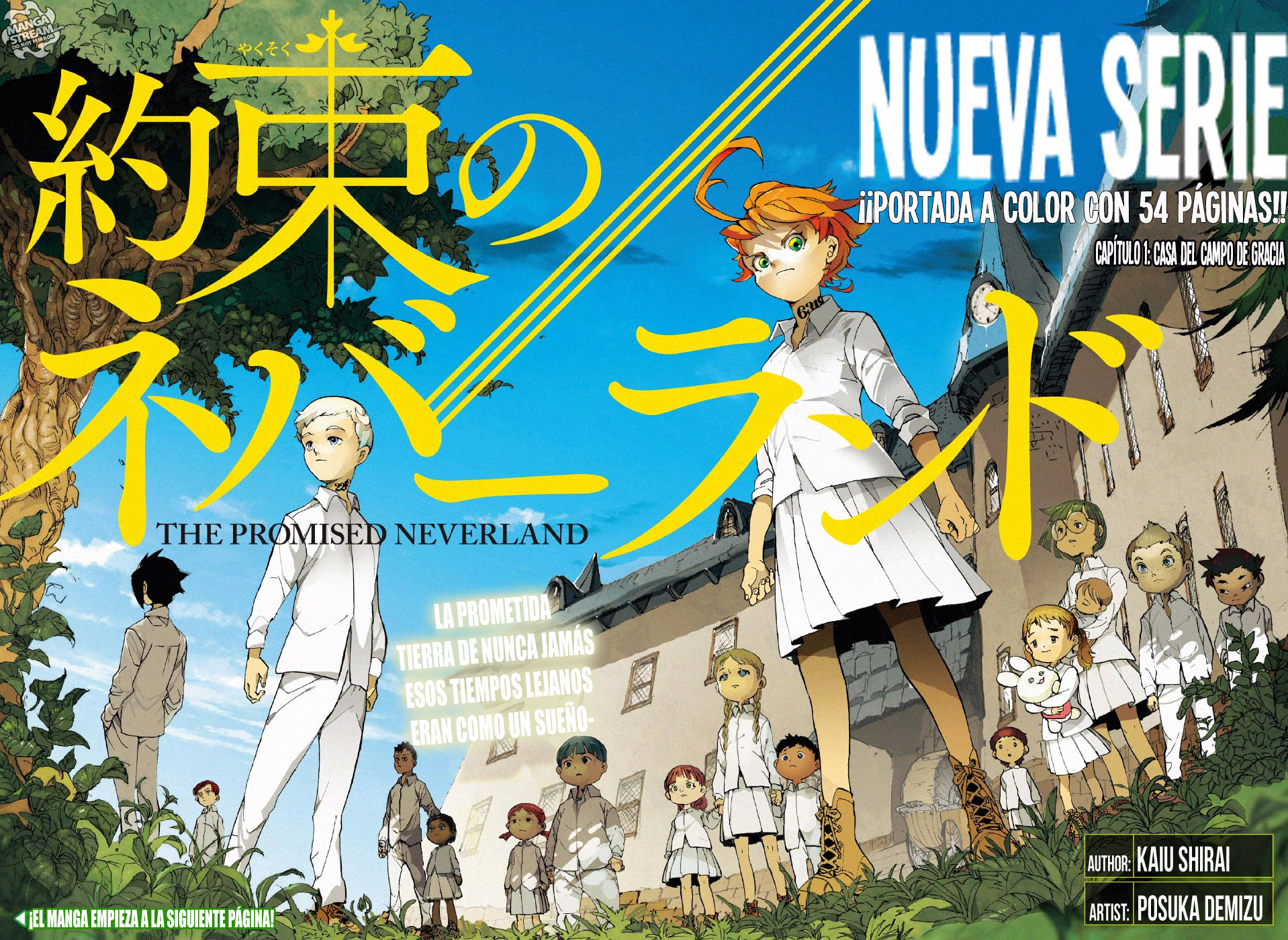 Read The Promised Neverland es Manga Online