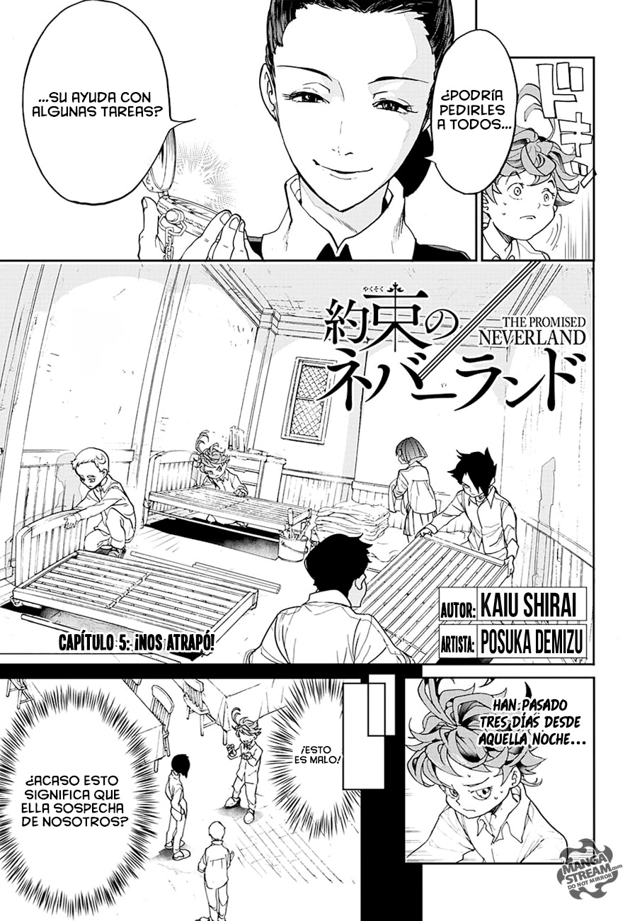 Read The Promised Neverland es Manga Online