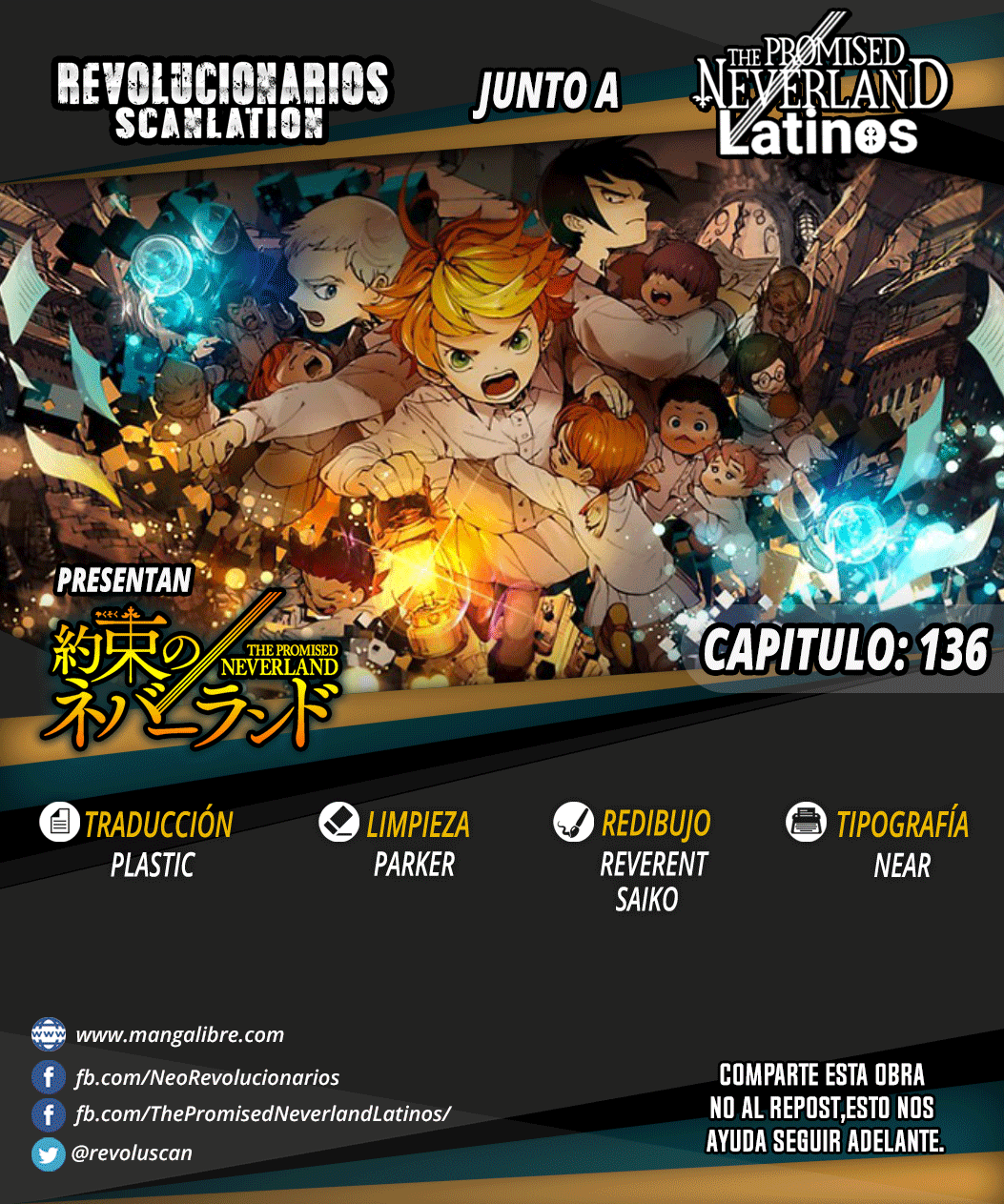 Read The Promised Neverland es Manga Online