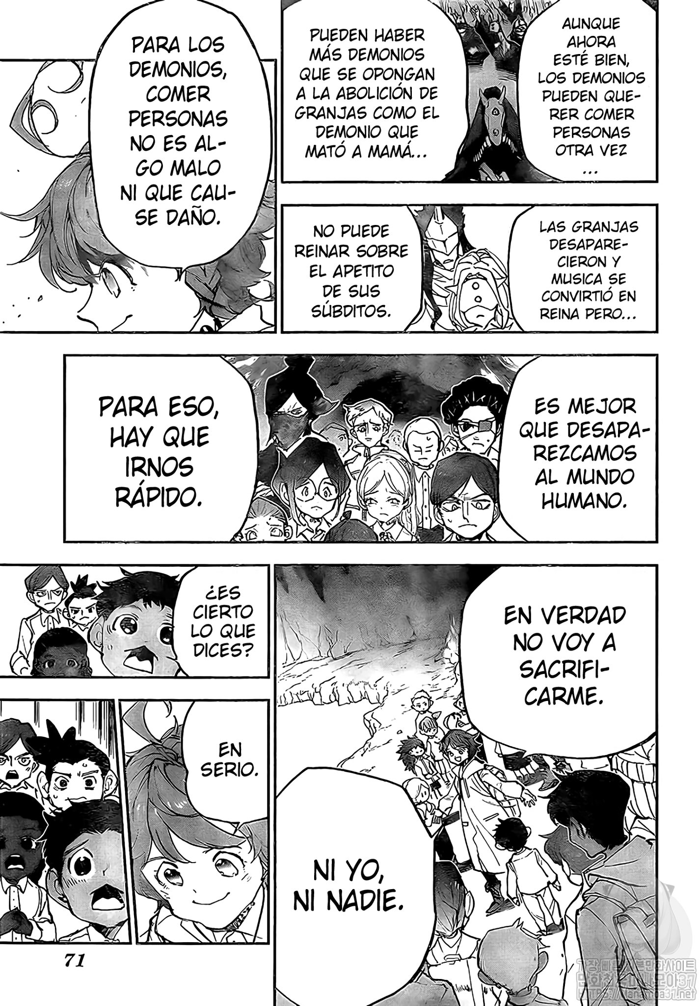 Read The Promised Neverland es Manga Online