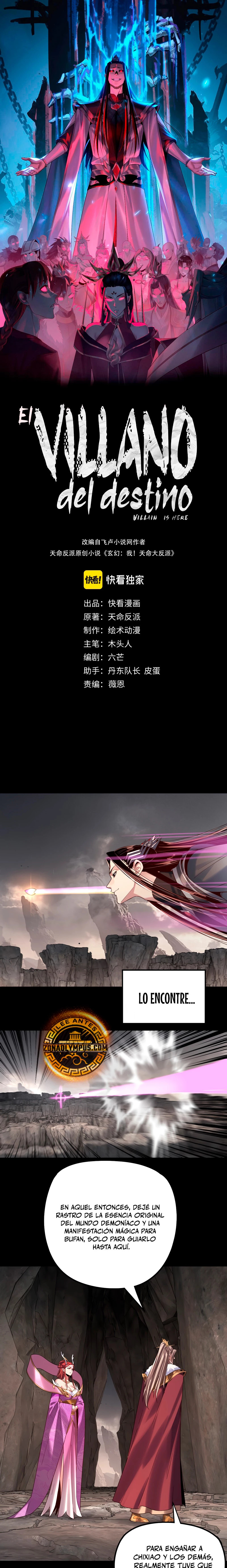 Read The Villain Of Destiny es Manga Online