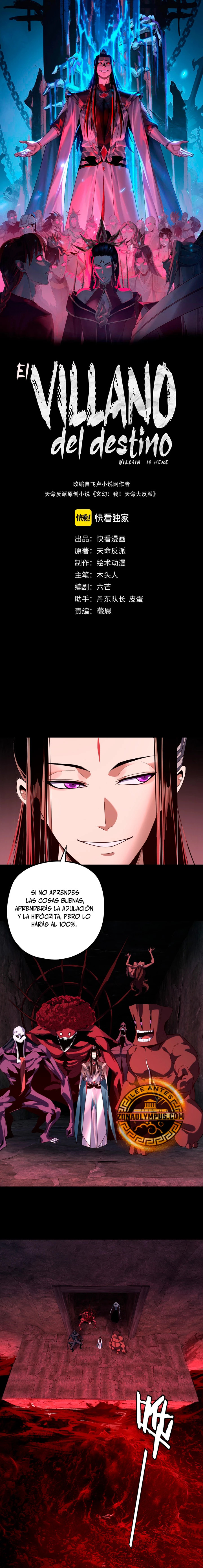 Read The Villain Of Destiny es Manga Online