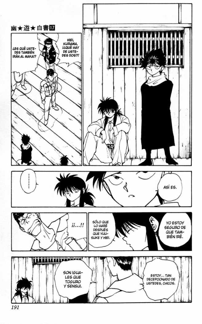 Read Yu Yu Hakusho es Manga Online