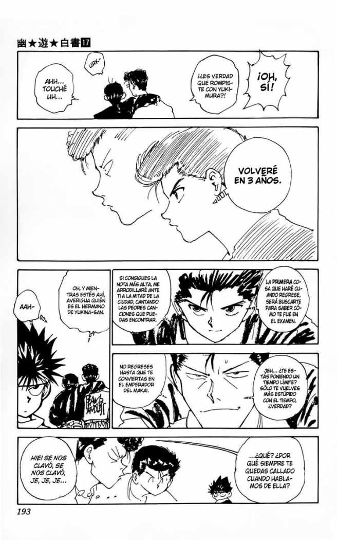 Read Yu Yu Hakusho es Manga Online