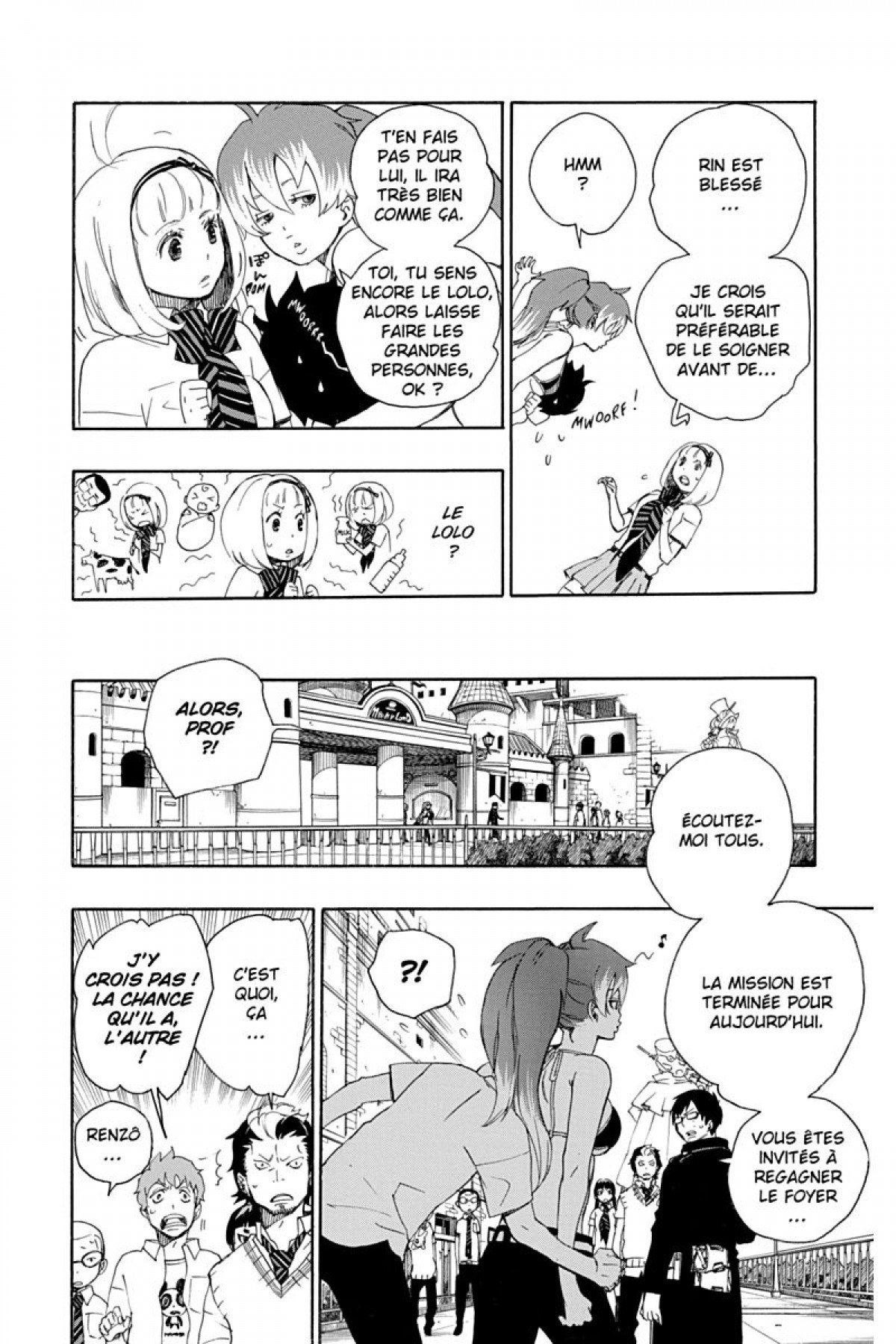 Read Ao No Exorcist fr Manga Online