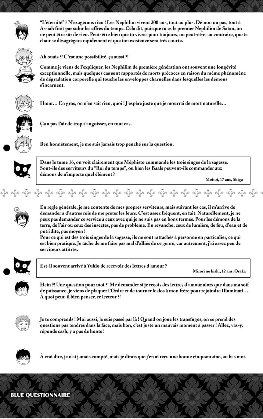 Read Ao No Exorcist fr Manga Online