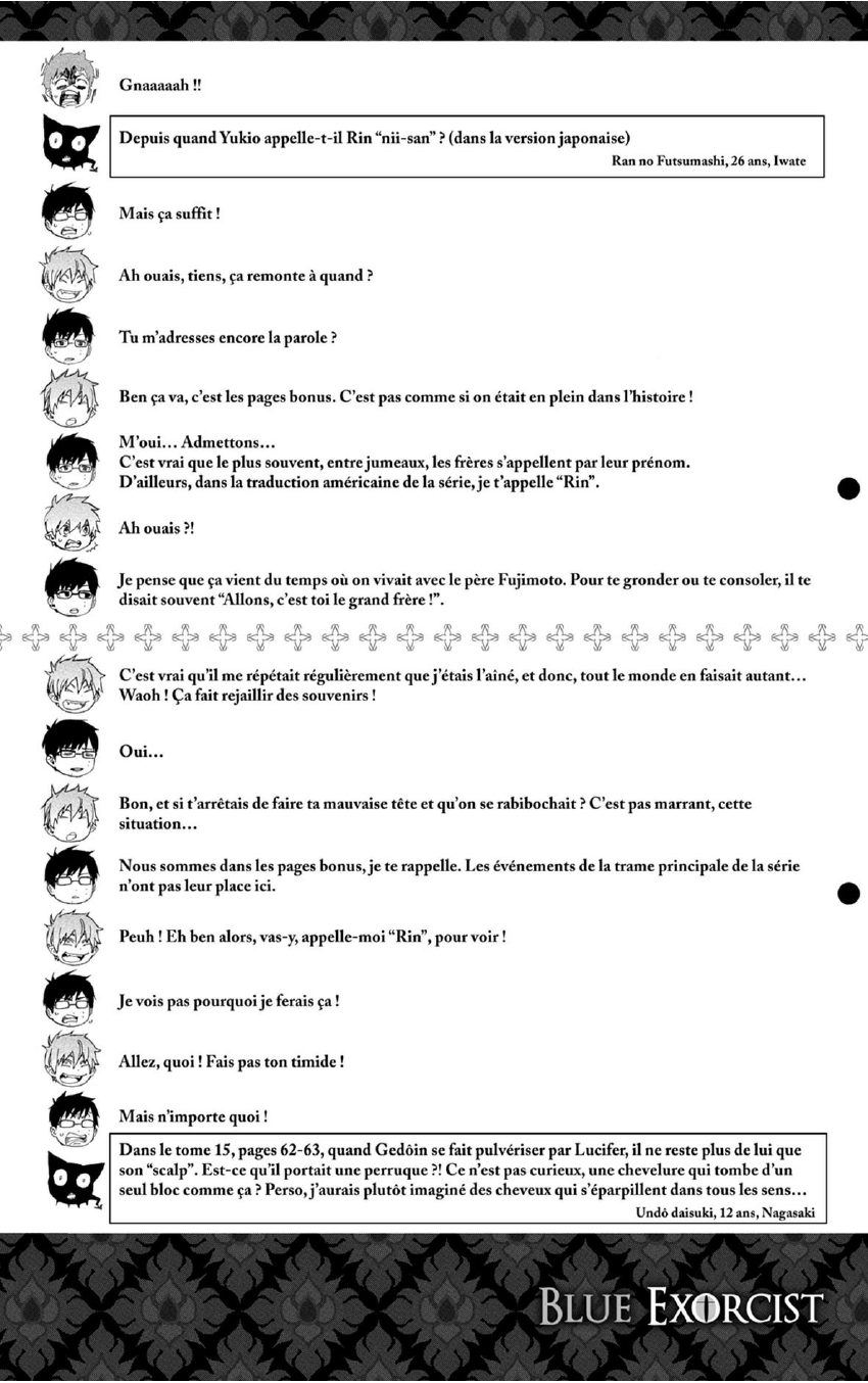 Read Ao No Exorcist fr Manga Online