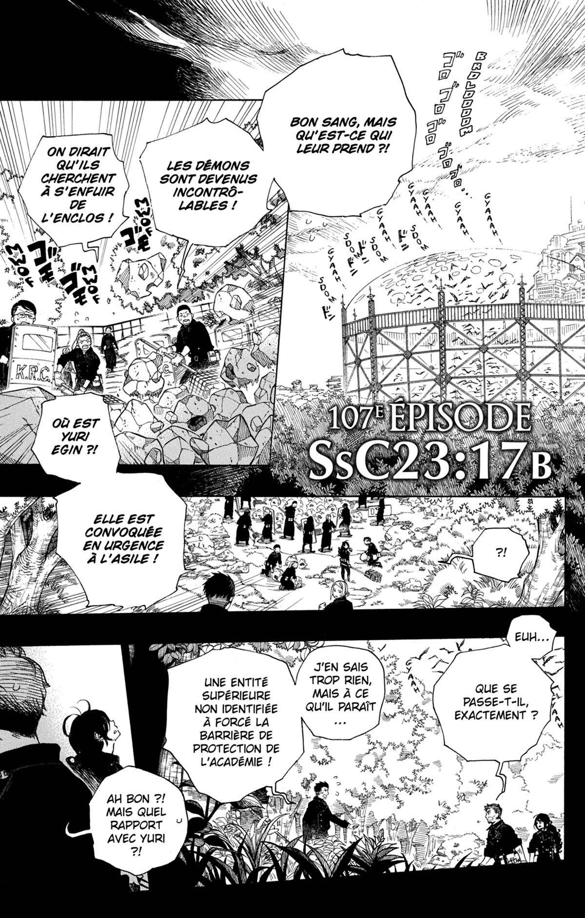 Read Ao No Exorcist fr Manga Online