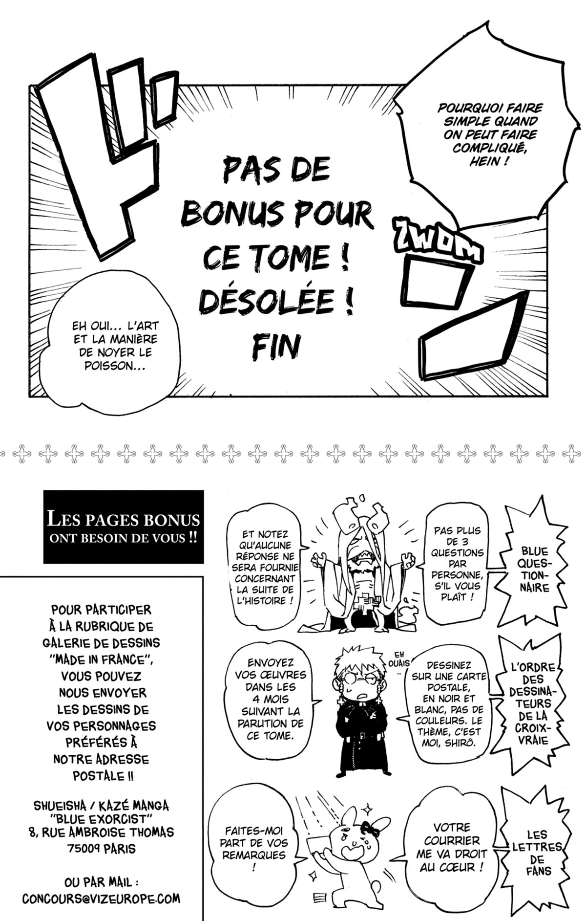 Read Ao No Exorcist fr Manga Online