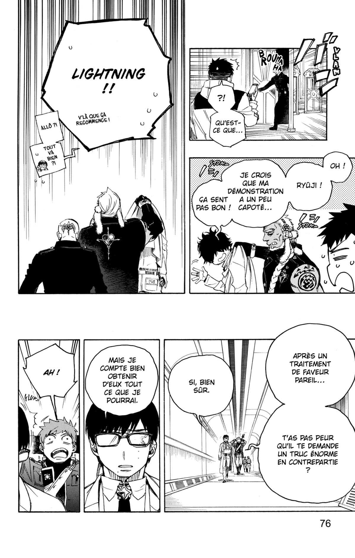 Read Ao No Exorcist fr Manga Online