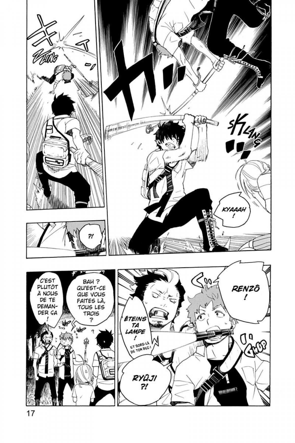 Read Ao No Exorcist fr Manga Online