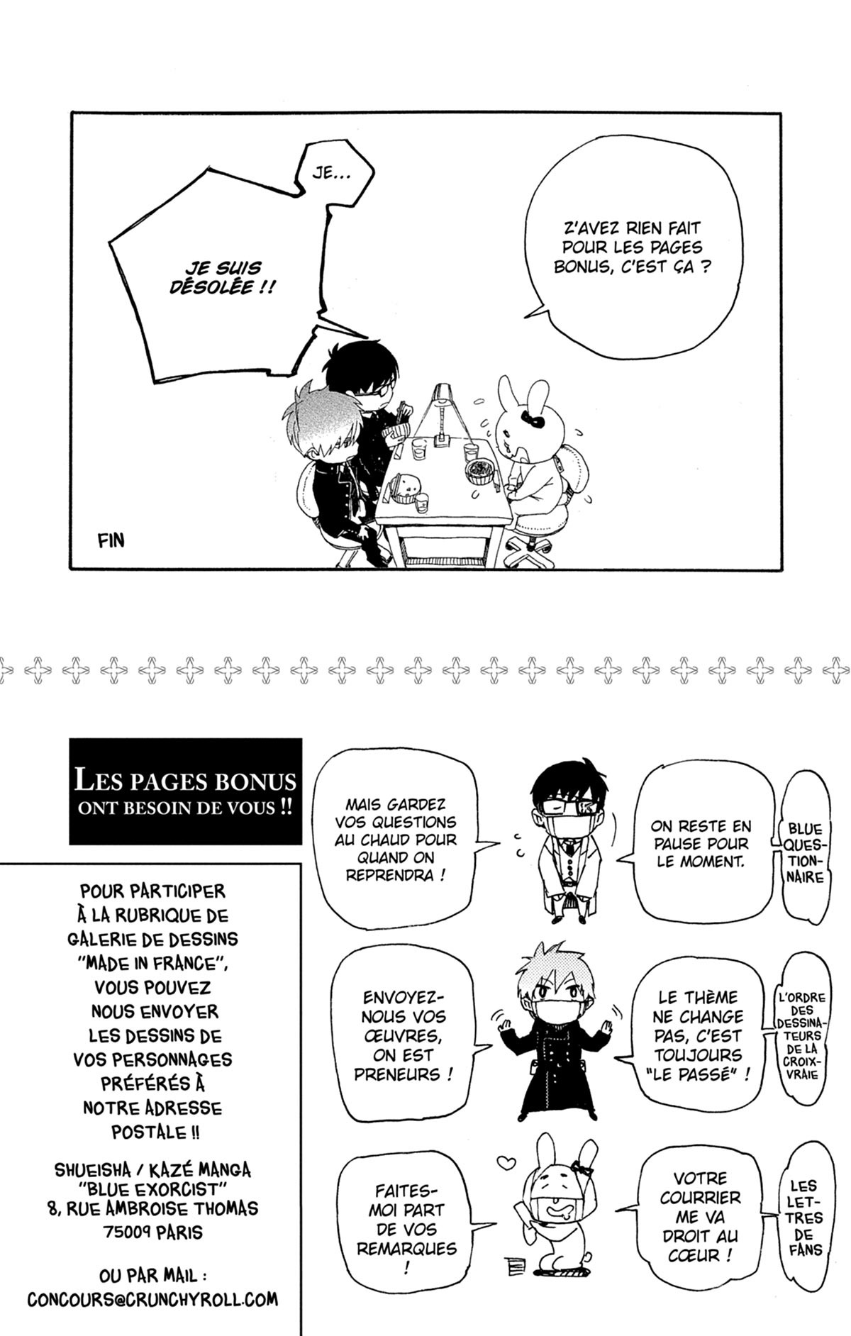 Read Ao No Exorcist fr Manga Online