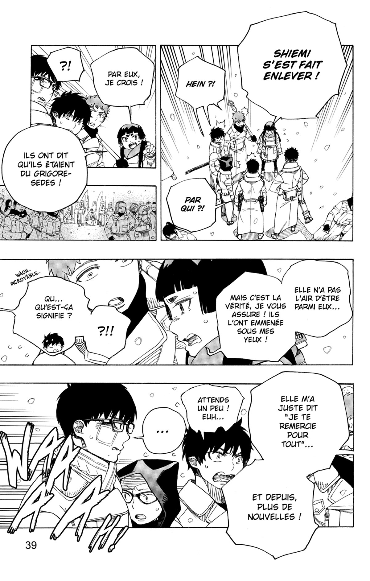 Read Ao No Exorcist fr Manga Online