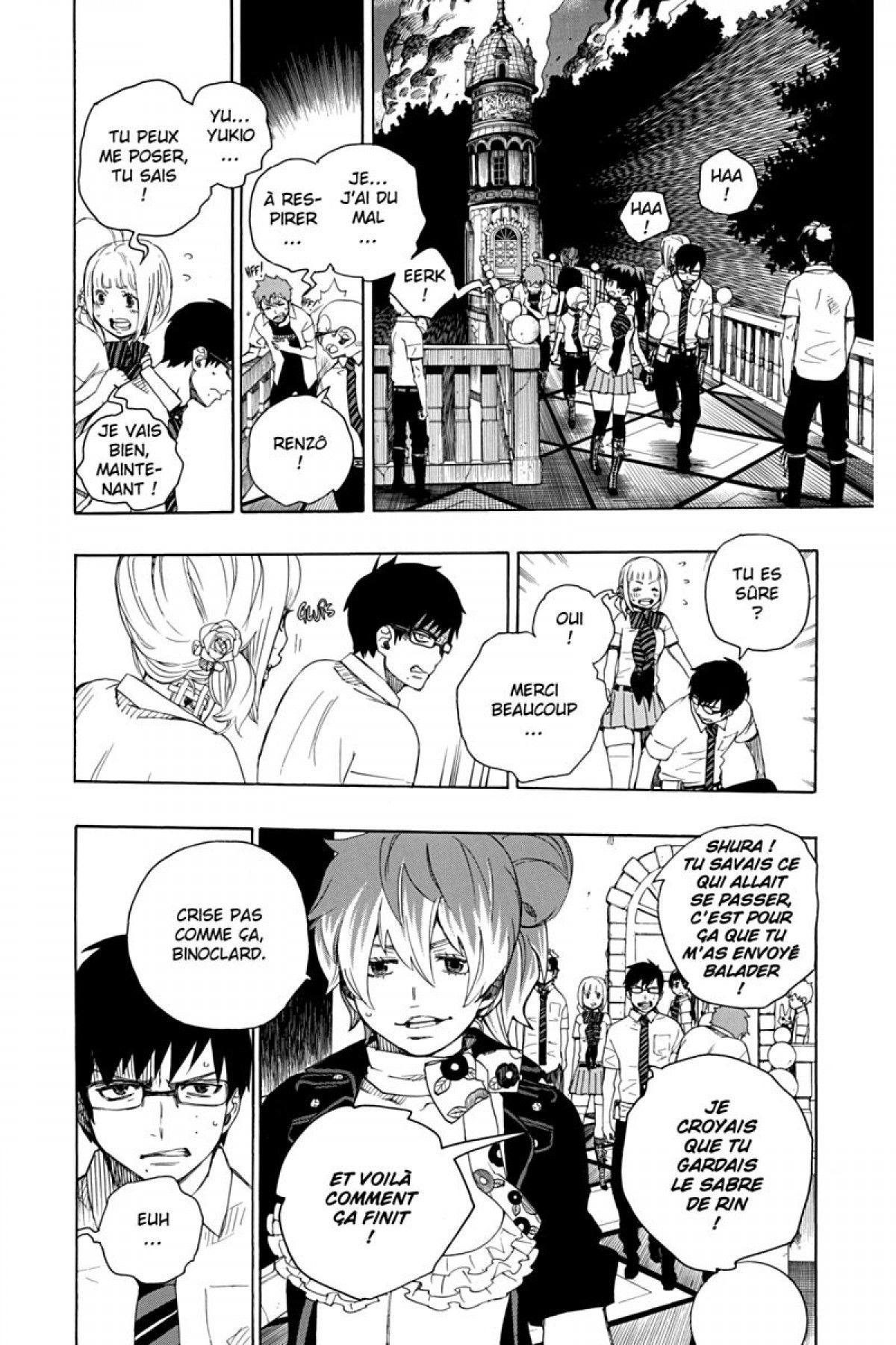 Read Ao No Exorcist fr Manga Online