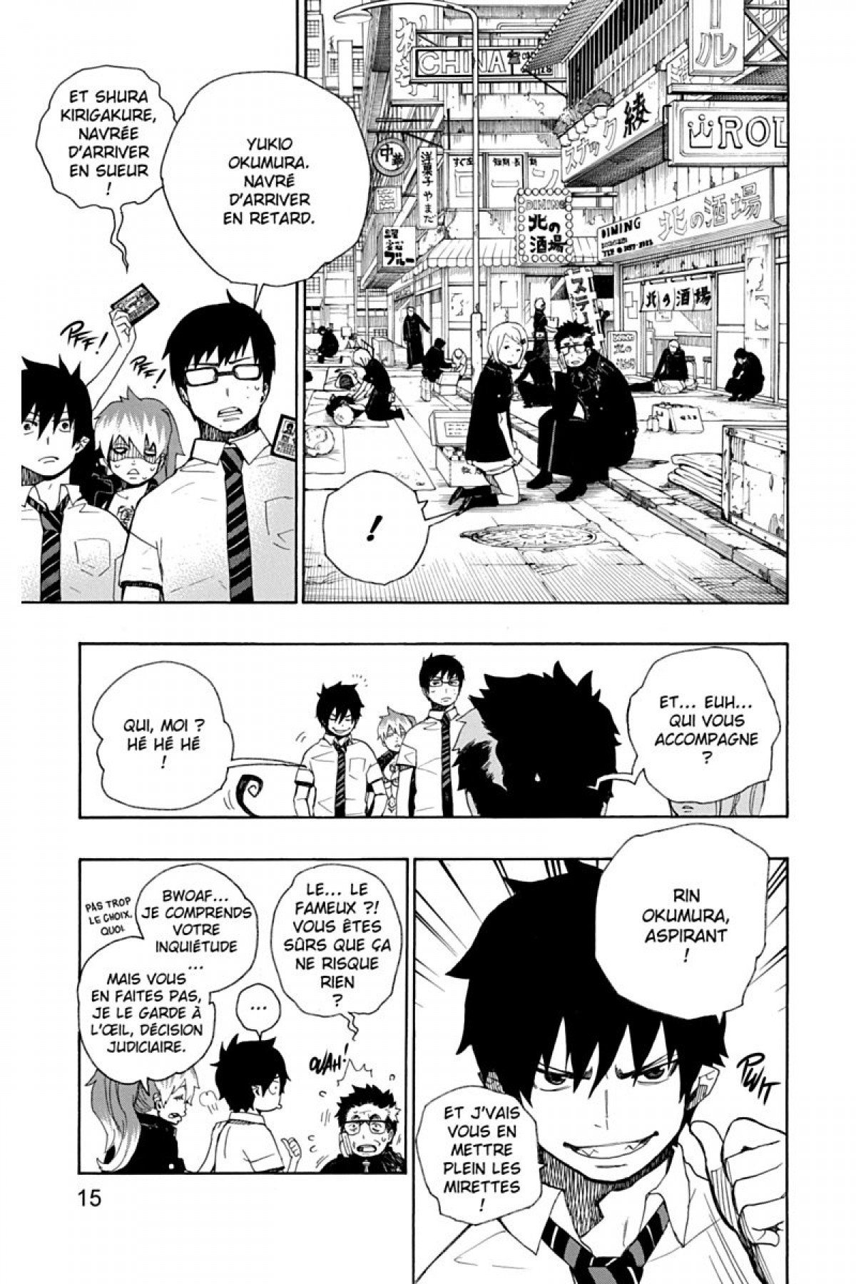 Read Ao No Exorcist fr Manga Online