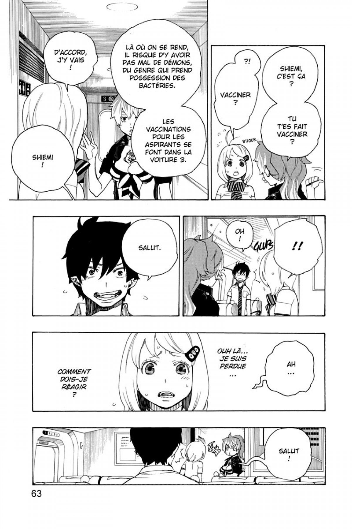 Read Ao No Exorcist fr Manga Online