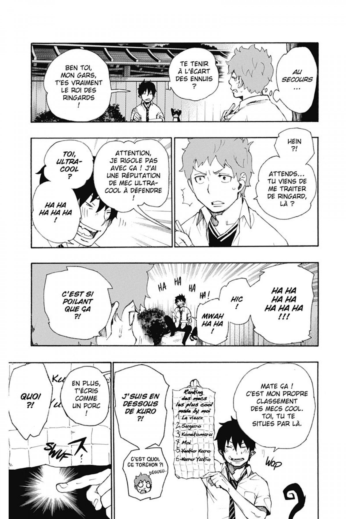 Read Ao No Exorcist fr Manga Online