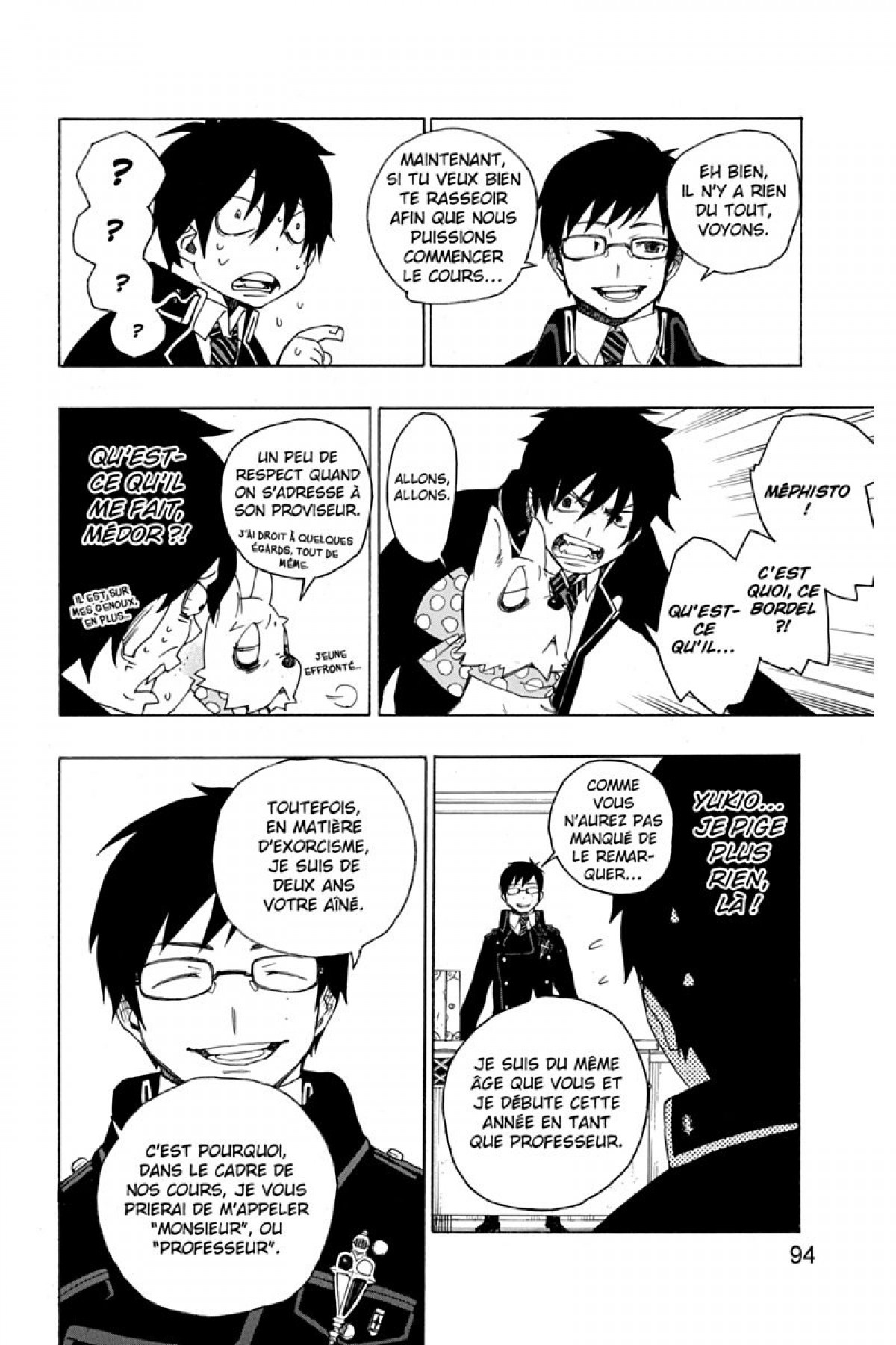 Read Ao No Exorcist fr Manga Online