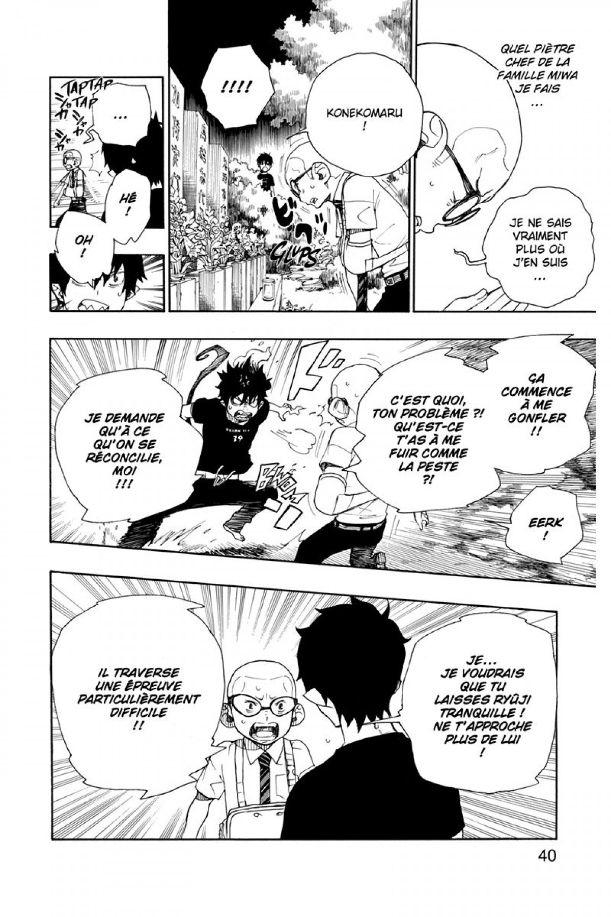 Read Ao No Exorcist fr Manga Online
