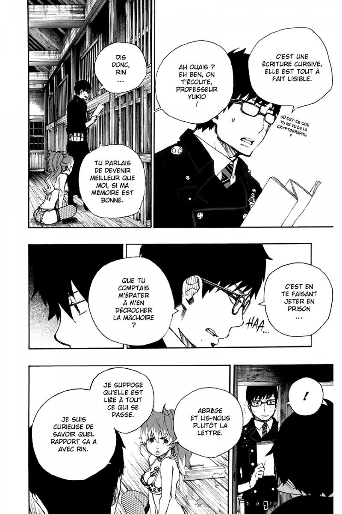 Read Ao No Exorcist fr Manga Online