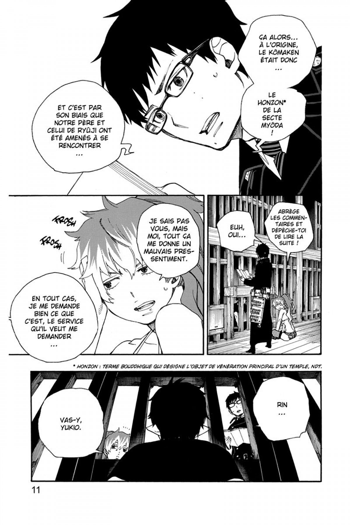 Read Ao No Exorcist fr Manga Online