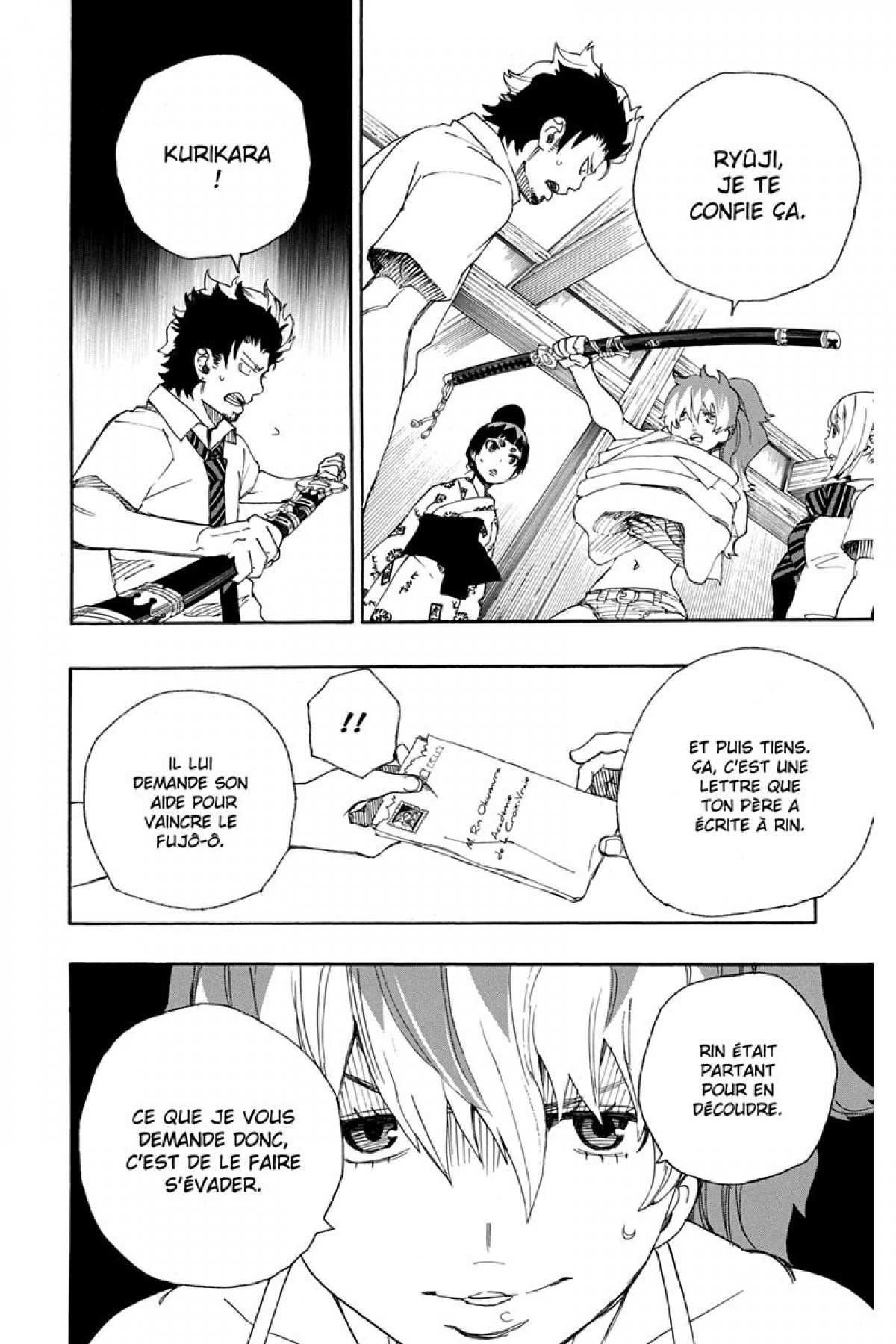 Read Ao No Exorcist fr Manga Online