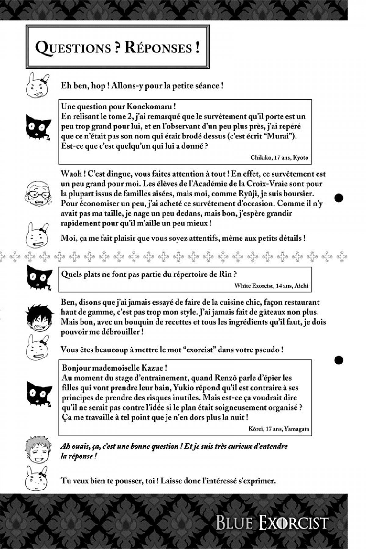 Read Ao No Exorcist fr Manga Online