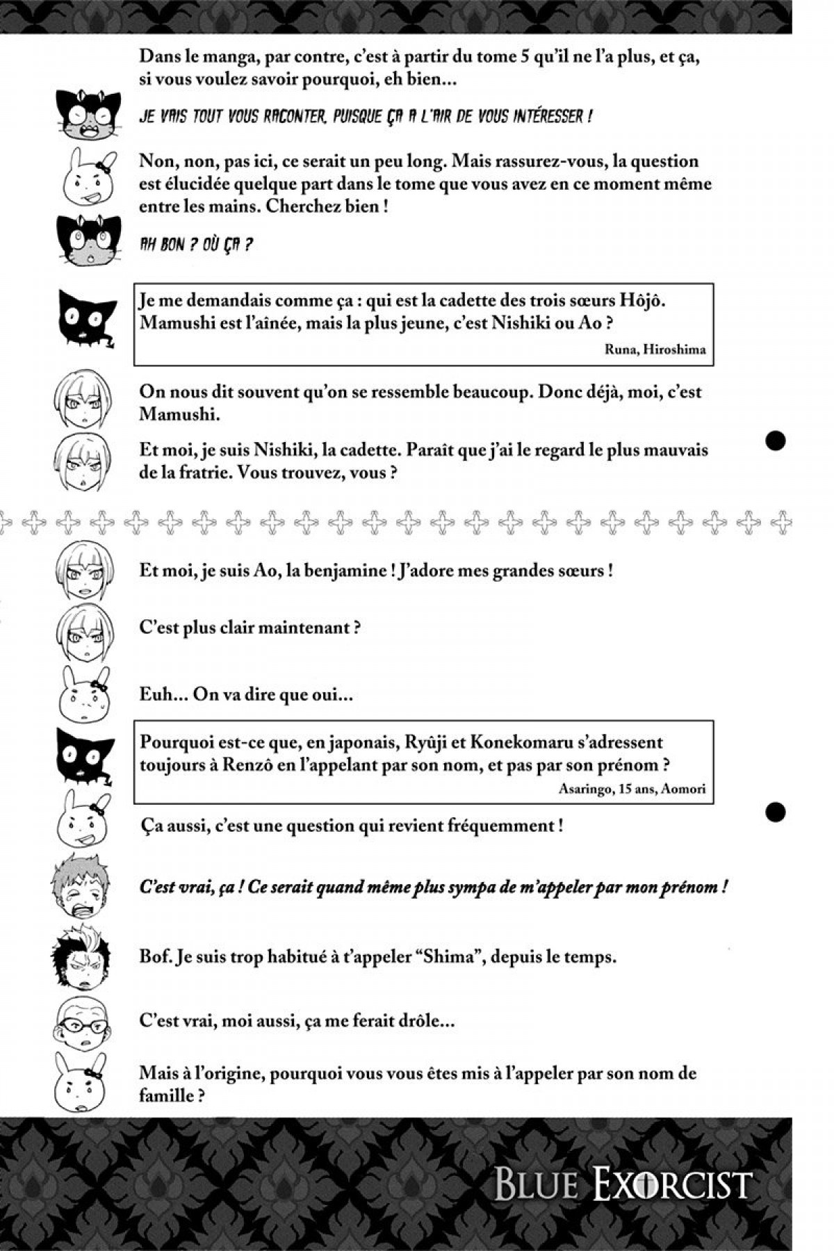 Read Ao No Exorcist fr Manga Online