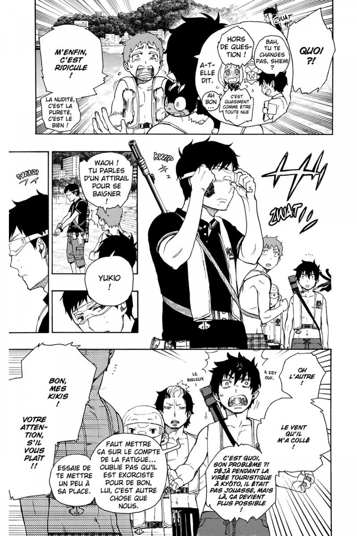 Read Ao No Exorcist fr Manga Online