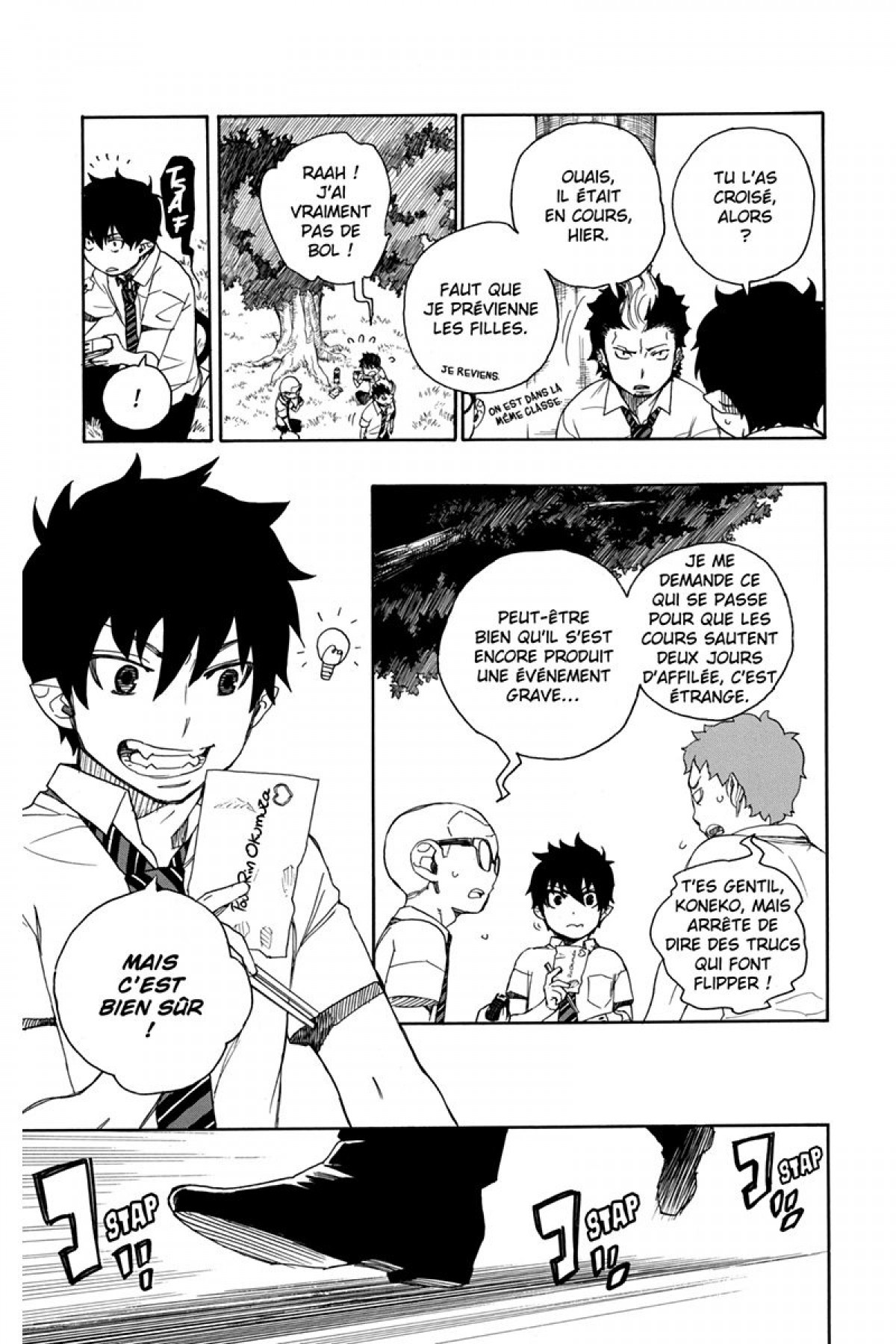 Read Ao No Exorcist fr Manga Online