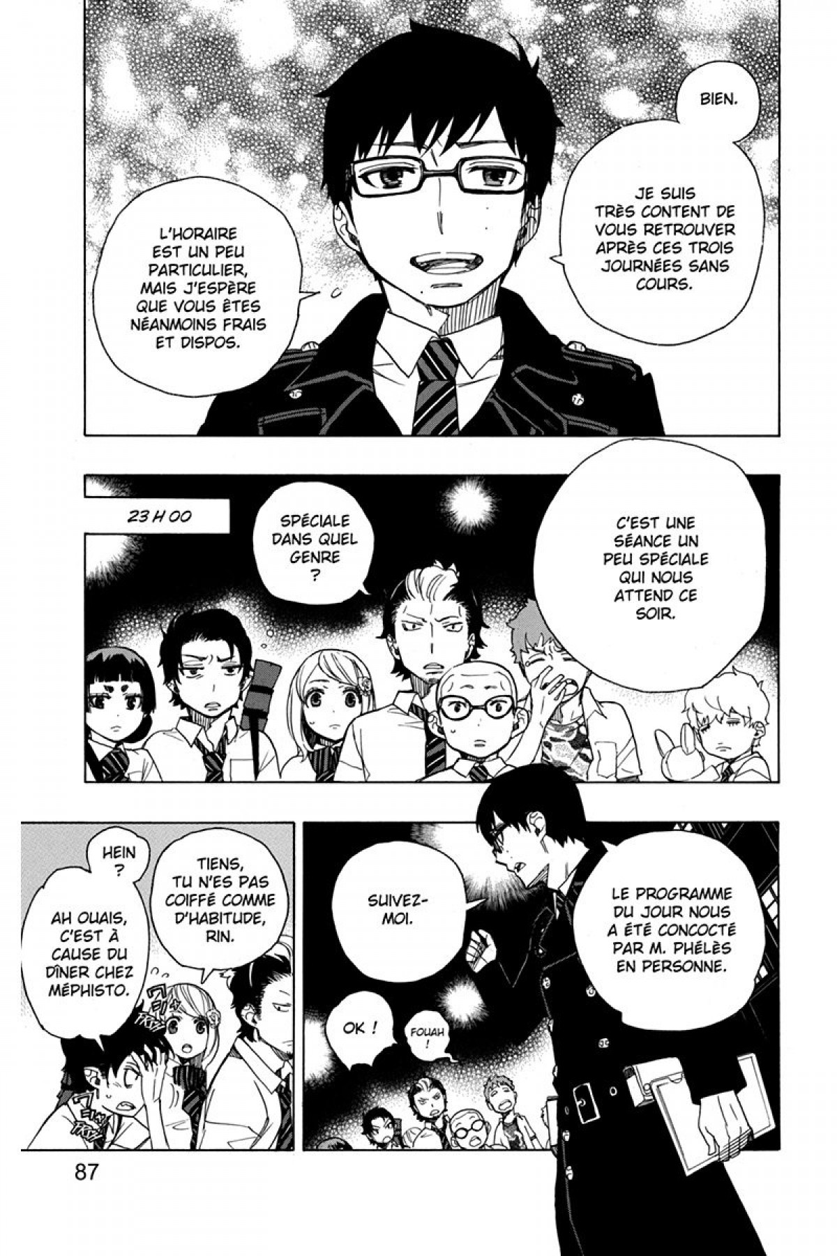 Read Ao No Exorcist fr Manga Online