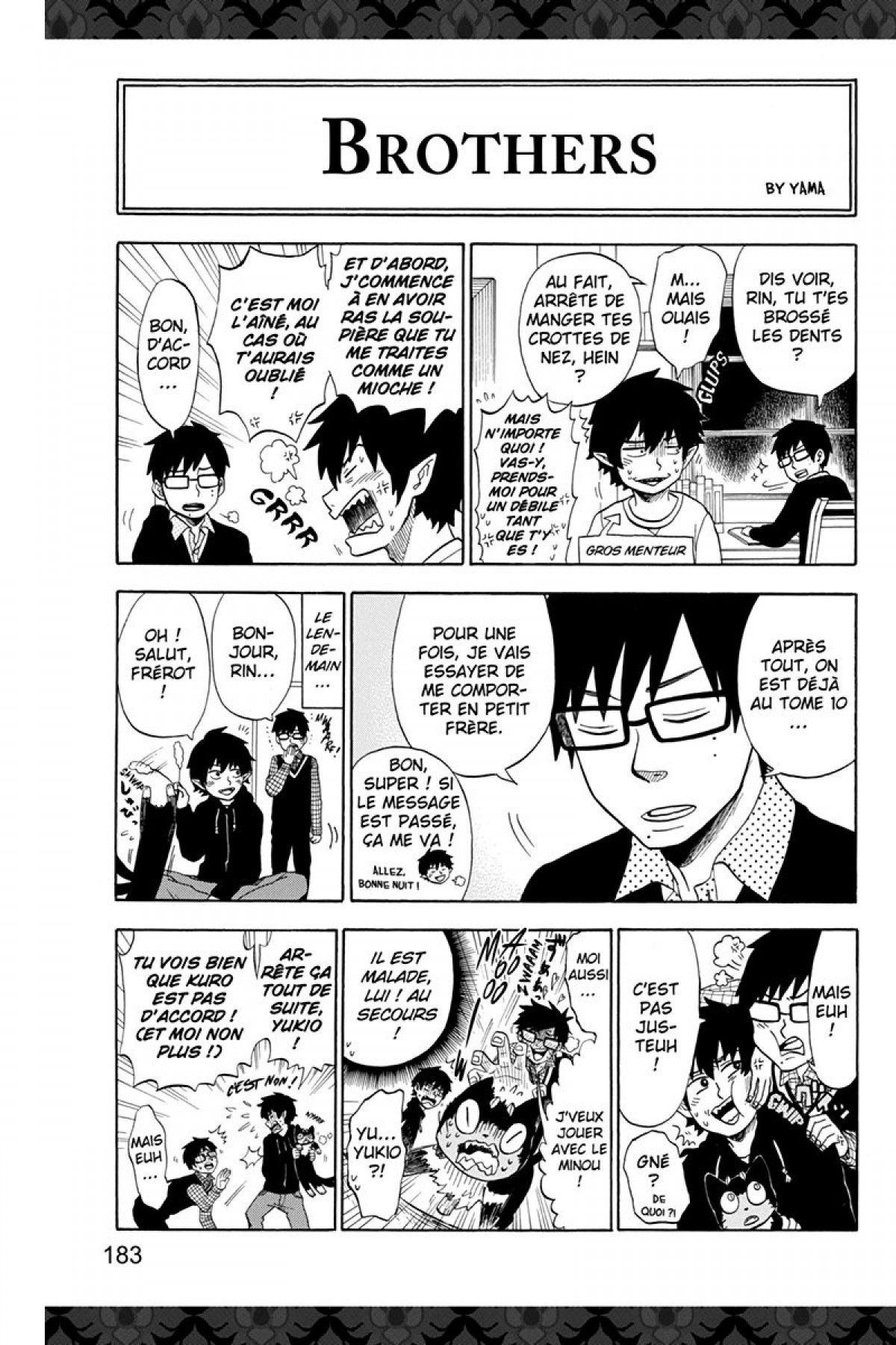 Read Ao No Exorcist fr Manga Online