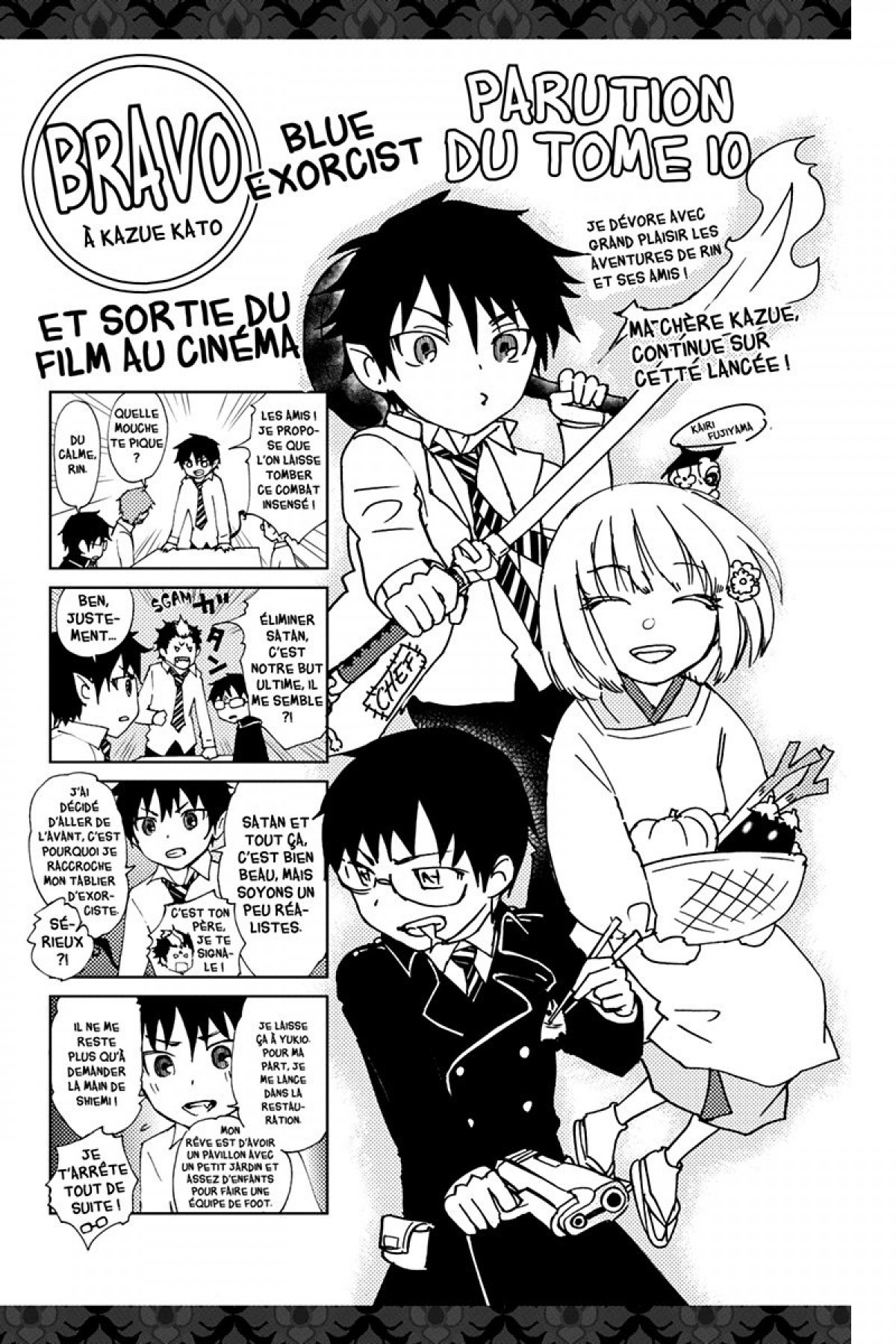 Read Ao No Exorcist fr Manga Online