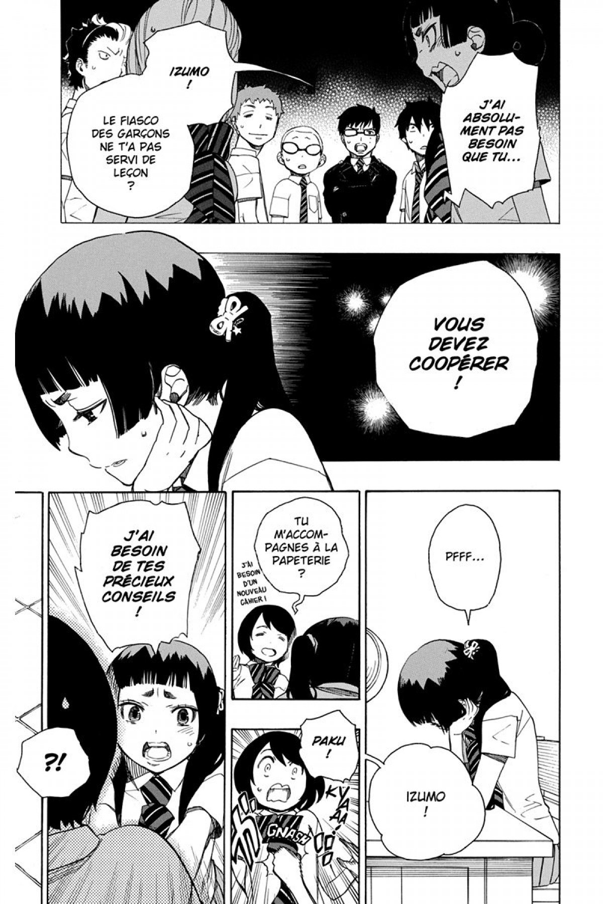 Read Ao No Exorcist fr Manga Online