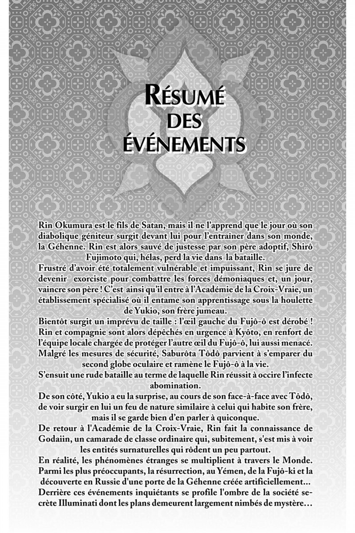 Read Ao No Exorcist fr Manga Online